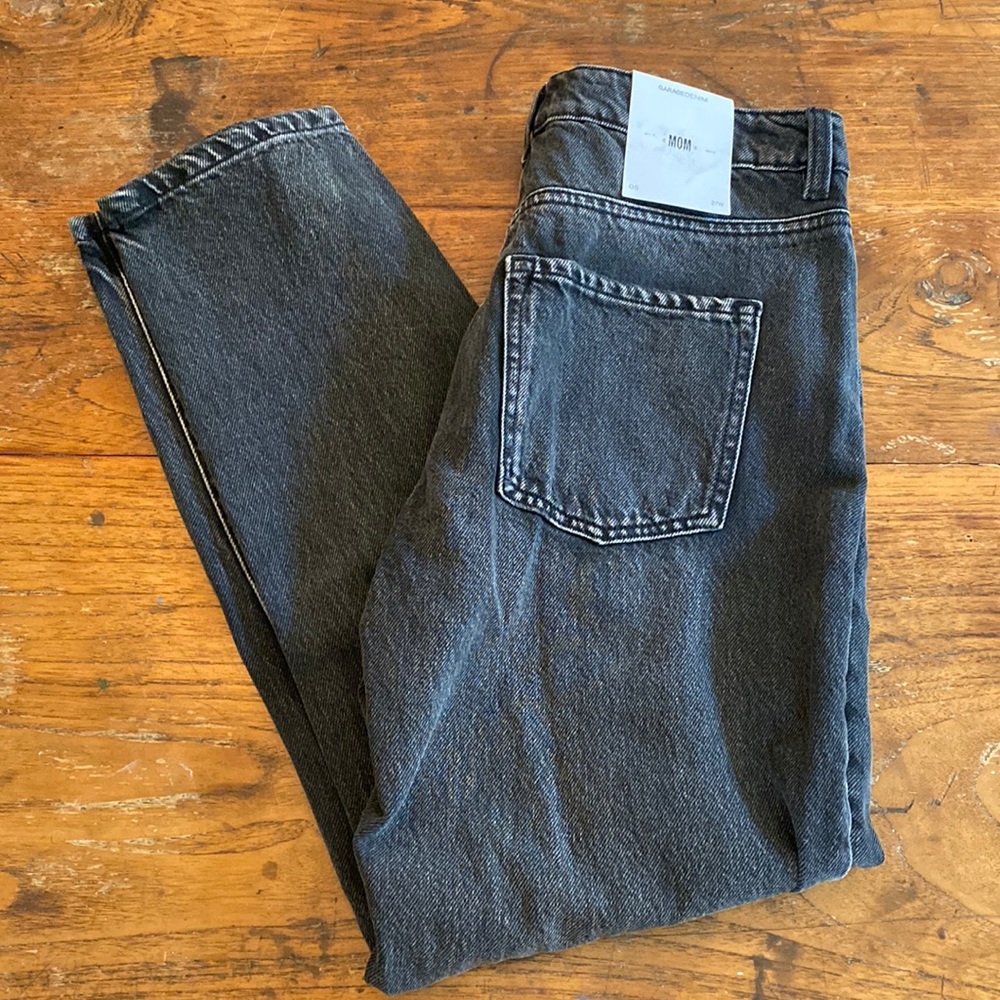 Garage denim mom jean